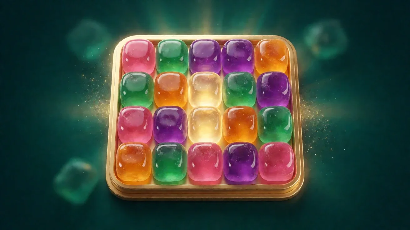 Fruit Party slot အတွက် MDL97 ကျောက်စိမ်းနှင့် ရွှေ key-art