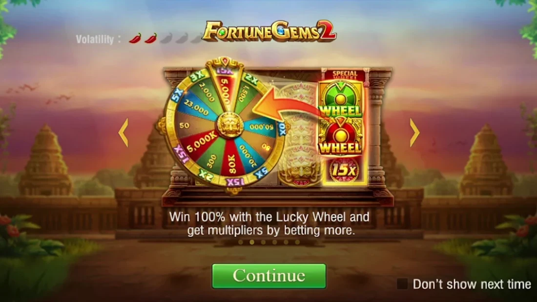 Fortune Gems 2 ဂိမ်းမျက်နှာပြင် multiplier reel ပါ