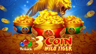 3 Coin Wild Tiger slot မျက်နှာဖုံး