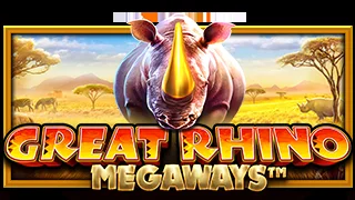 Great Rhino Megaways slot မျက်နှာဖုံး