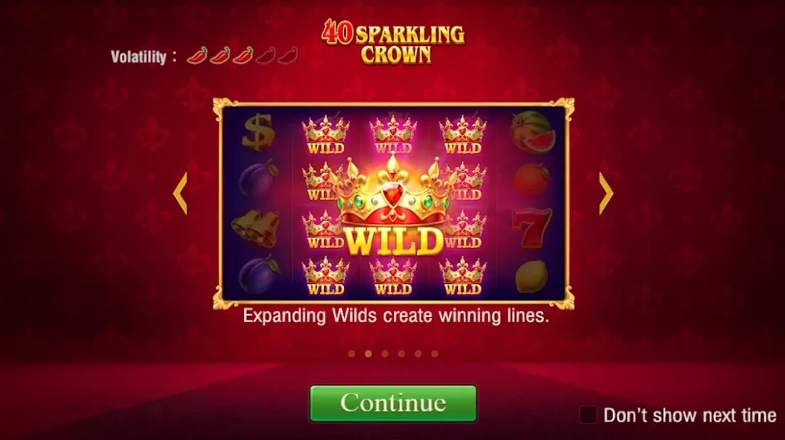 40 Sparkling Crown (JILI) slot ဂိမ်း တရားဝင် banner