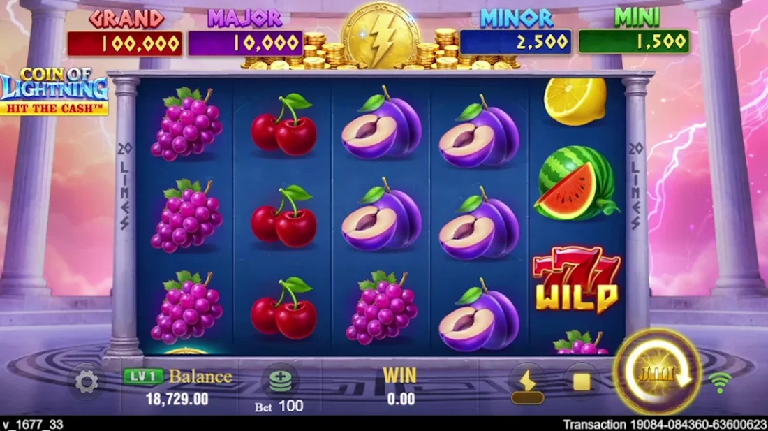 Coin of Lightning (JILI) slot ဂိမ်း တရားဝင် banner