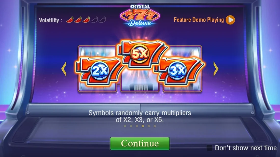 Crystal 777 DELUXE (JILI) slot ဂိမ်း တရားဝင် banner