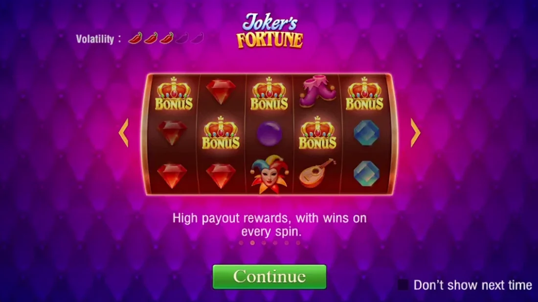 Joker's Fortune (JILI) slot ဂိမ်း တရားဝင် banner