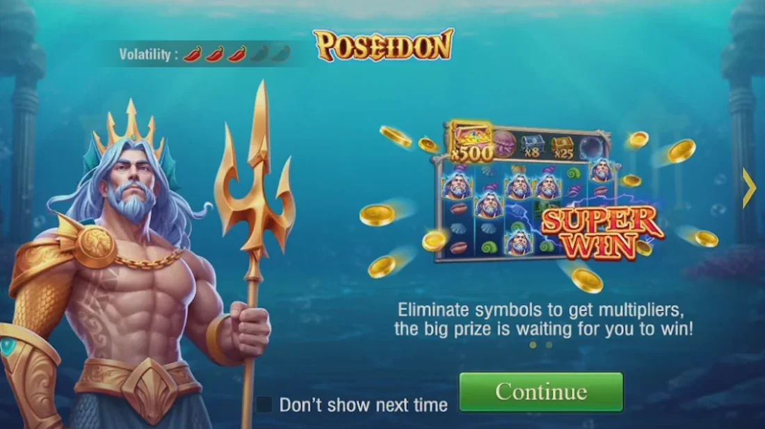 Poseidon (JILI) slot ဂိမ်း တရားဝင် banner