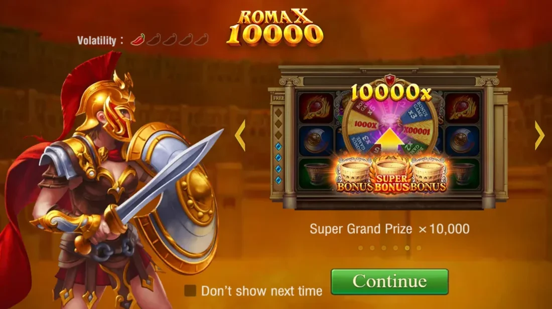 ROMA X 10000 (JILI) slot ဂိမ်း တရားဝင် banner