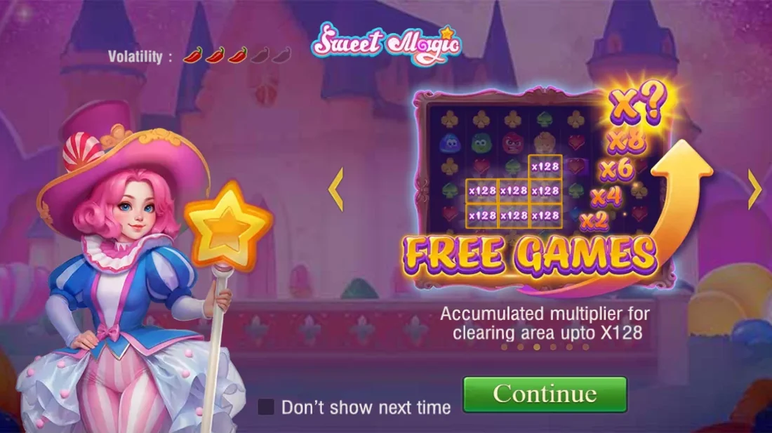 Sweet Magic (JILI) slot ဂိမ်း တရားဝင် banner
